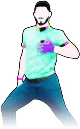 Shut Up And Dance Just Dance 2016, Shut Up And Dance, - Just Dance Coaches Tumbum (480x480), Png Download