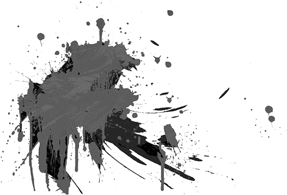 Color Splash Black Png (592x452), Png Download