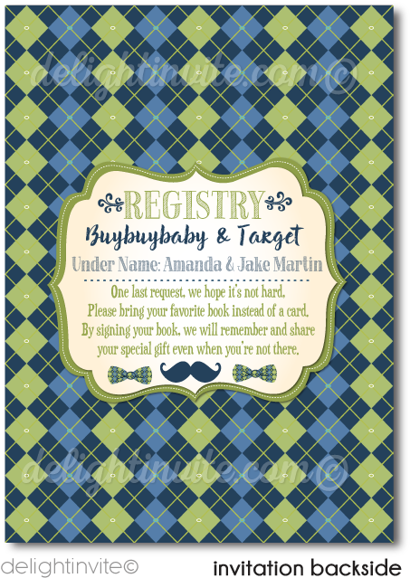 Little Gentleman Hipster Baby Shower Invitations - Blue And White Vinyl Flooring (497x675), Png Download