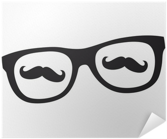 Moustache (400x400), Png Download