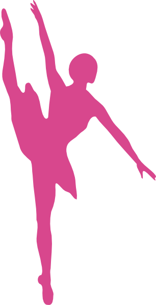 Ballet Pink Clip Art At Clker - Dance Clipart Transparent Background (306x595), Png Download