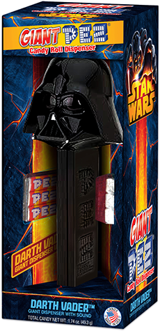 Giant Pez Darth Vader Candy Dispenser - Pez Giant Darth Vader Candy Dispenser - 1.74 Oz (500x500), Png Download