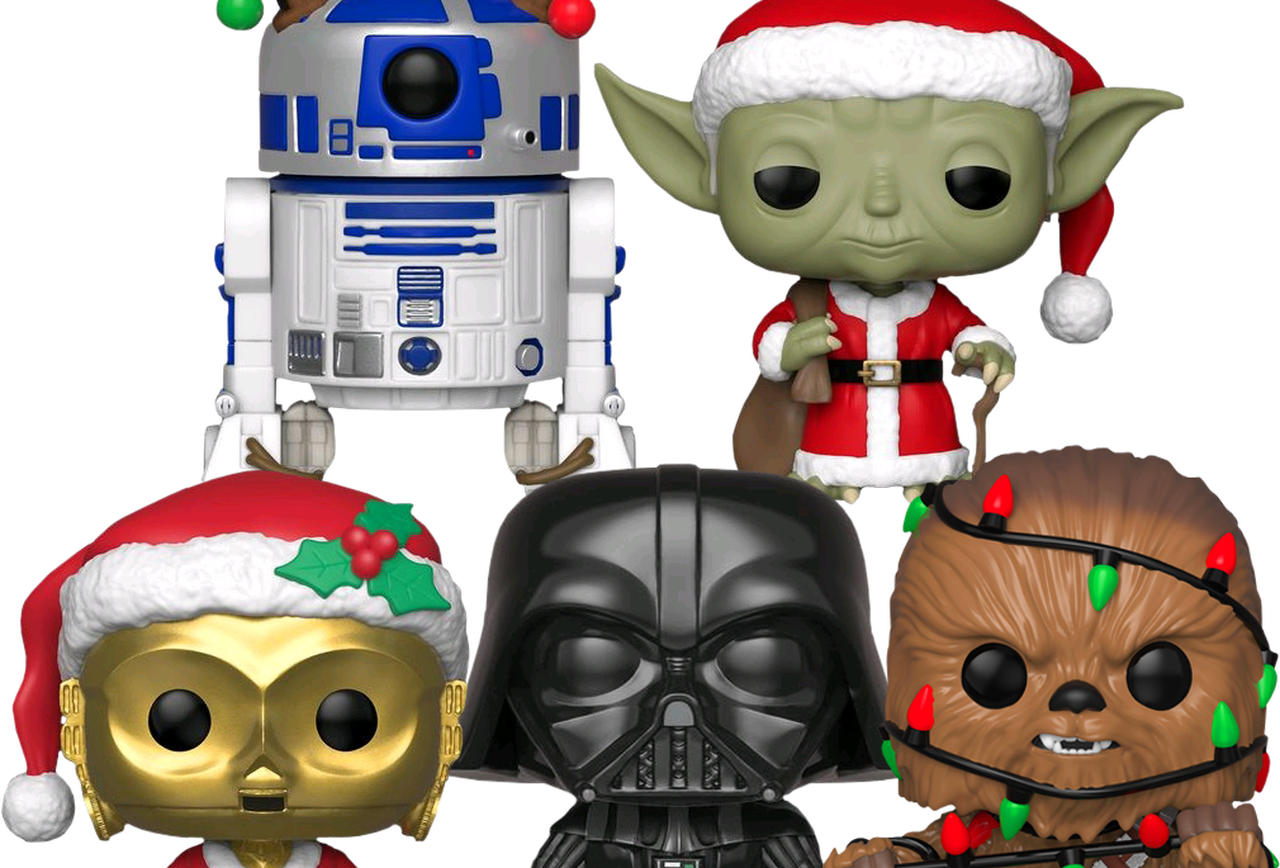 Holiday Star Wars Funko Pop (1280x868), Png Download