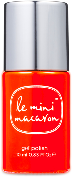 Gel Polish - Le Mini Macaron Gel Polish - Licorice 10 Ml (1024x1024), Png Download