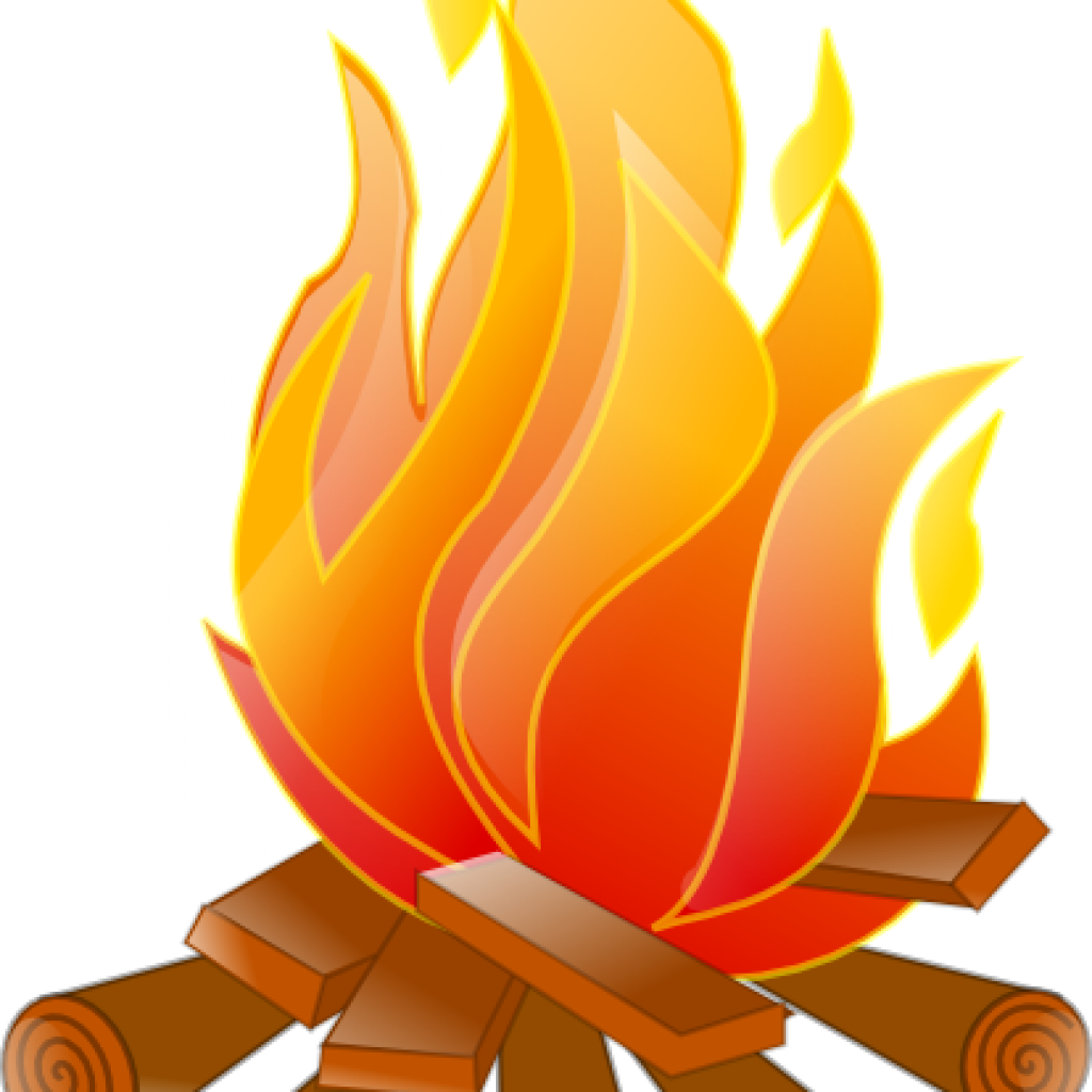 Campfire Clipart Airplane Clipart Hatenylo - Fire Clip Art (1024x1024), Png Download