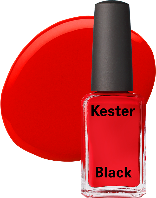 With Its Orange Undertones, Red Nail Polish Doesn't - Nail Polish (1524x1076), Png Download
