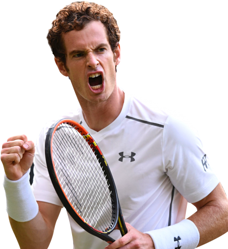 Andy Murray Png Transparent Image - Andy Murray No Background (500x540), Png Download