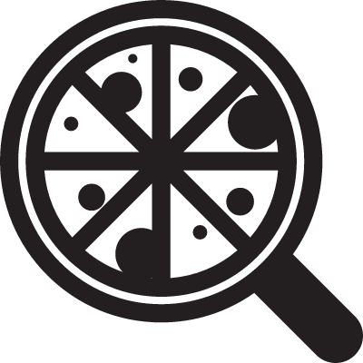 Cutted Pizza Vector - Equinox And Solstice Symbol (400x400), Png Download