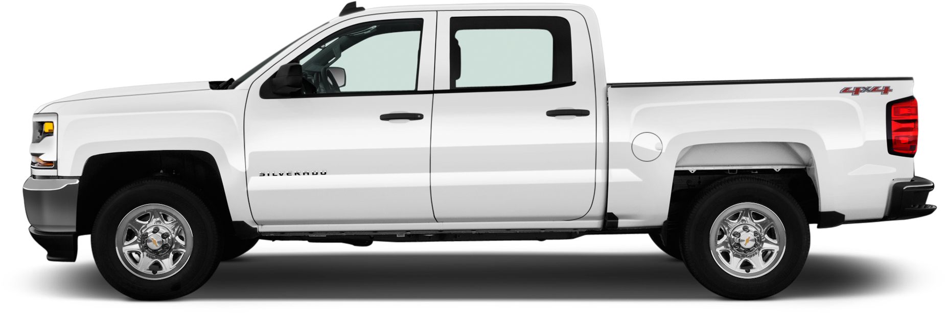 23 - - Chevy Silverado White 2016 (2048x1360), Png Download