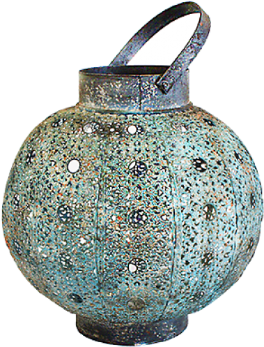 Gold Leaf Design Group Filigree Lantern/vase - Gold Leaf Design Group 10-inch Filigree Lantern/vase (800x775), Png Download