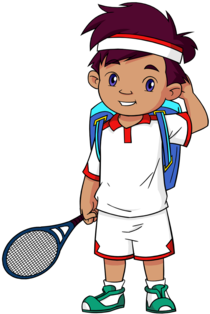 All The Racquets And Gear A Beginner Tennis Player - Tennis (371x480), Png Download
