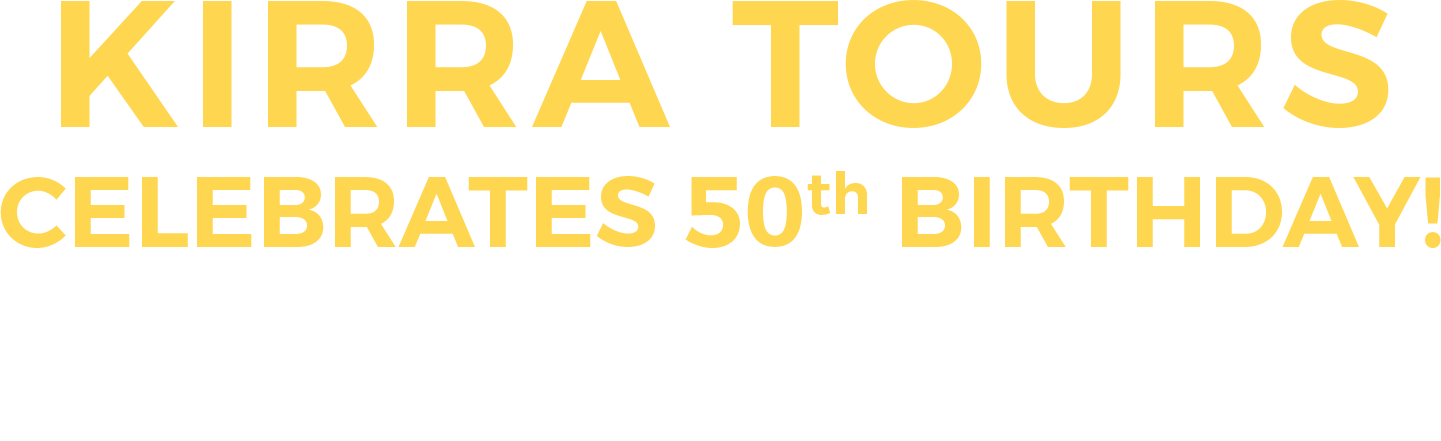 Kirra Tours Celebrates 50th Birthday - 75 Years (1441x441), Png Download