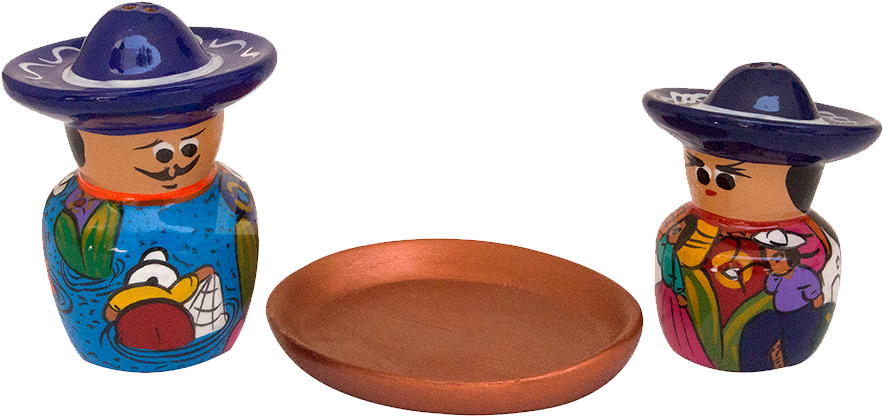 Mariachi Salt And Pepper - Figurine (1000x1000), Png Download