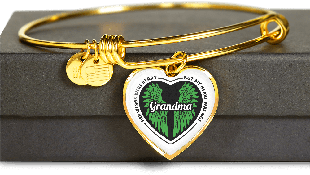 Angel Wings Grandma - Necklace (1000x1000), Png Download