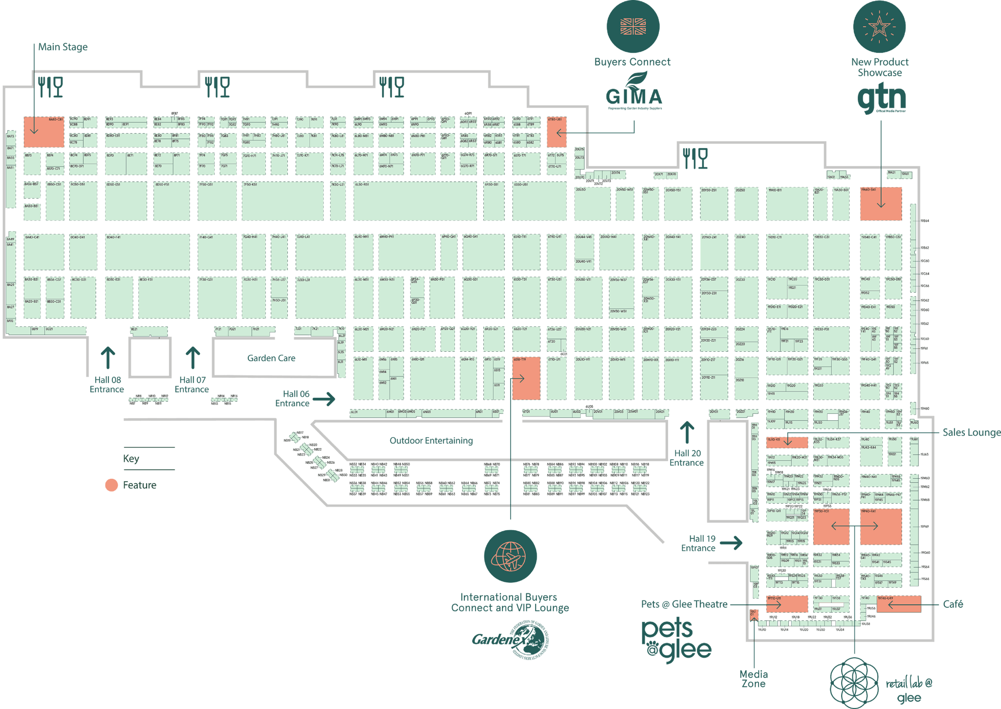 Glee Floorplan - Glee 2018 Floor Plan (2048x1451), Png Download