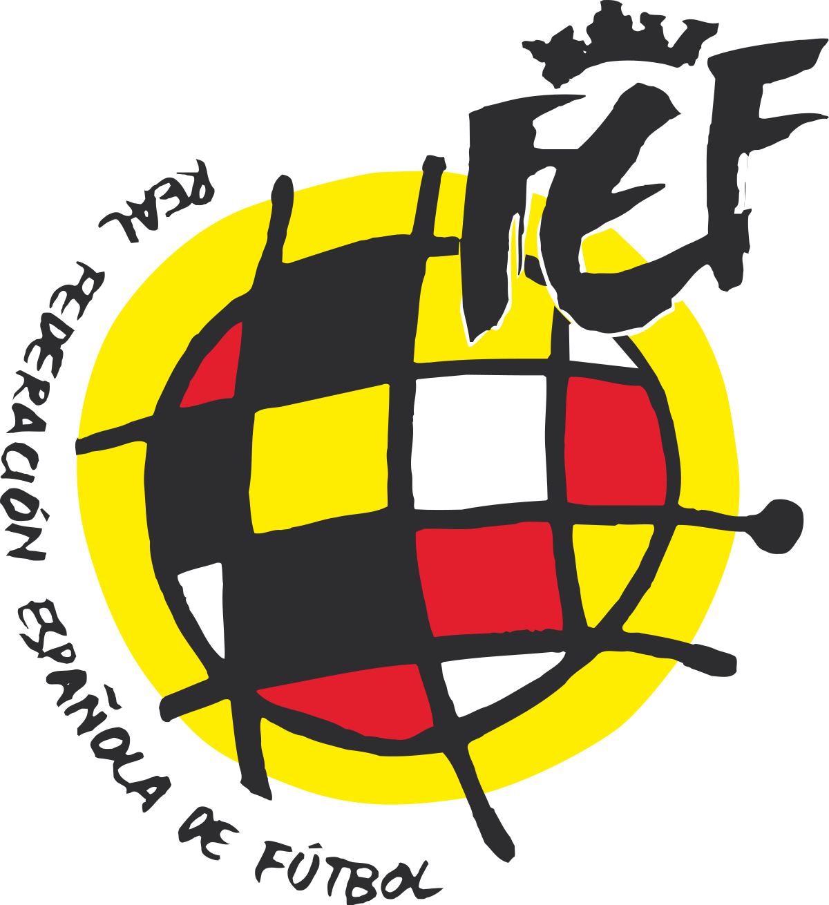 Real Federación Española De Fútbol Logo Png (1200x1310), Png Download