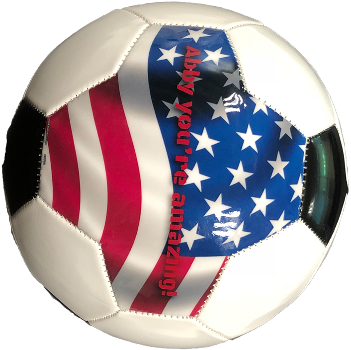 High Quality Match Custom Soccer Ball Futbol Football, - Usa Flag (800x800), Png Download