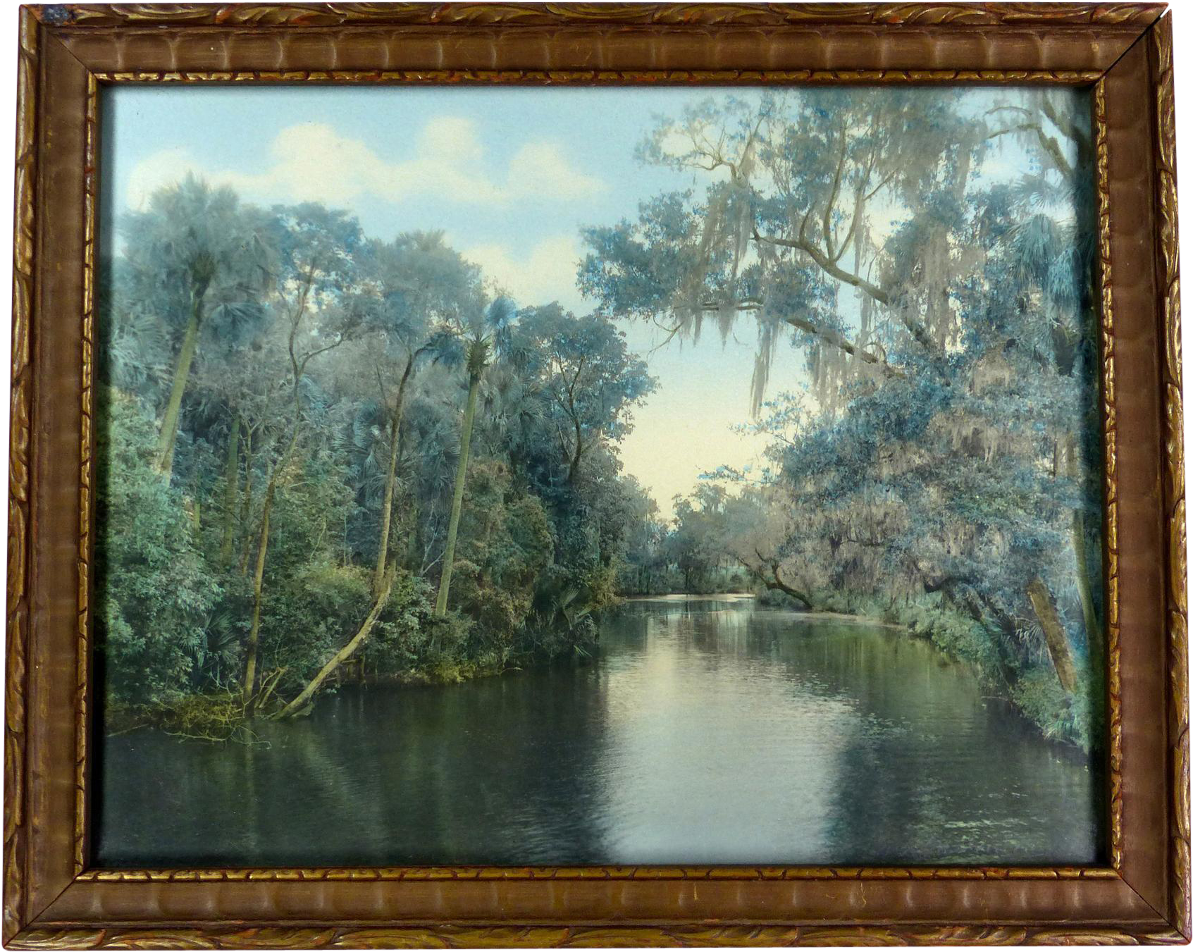 Gardiner Stunning Hand Colored Photograph Signed Framed - Framed Hand Colored Photograph (1692x1692), Png Download