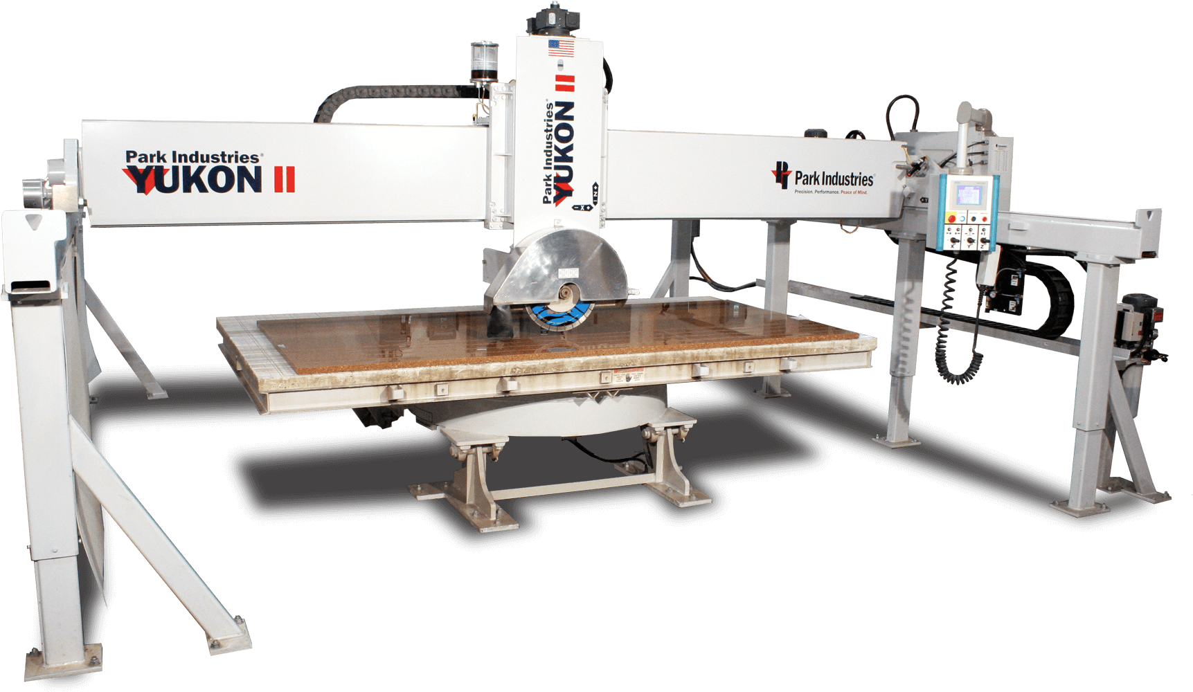 Yukon Ii Bridge Saw For Stone Countertops - Bridge Saw (1800x1013), Png Download