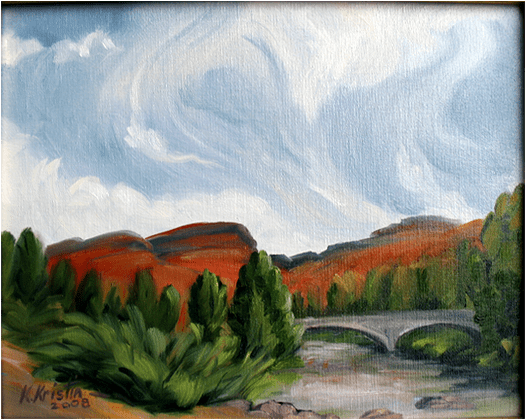 Stone Bridge - Picture Frame (600x480), Png Download