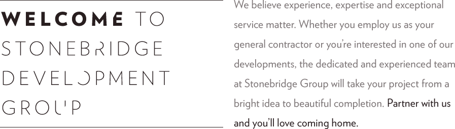 Welcome To Stonebridge - Illinois (897x255), Png Download