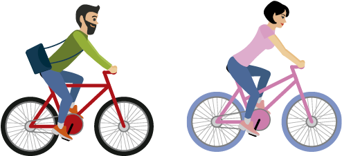 Pedalea Por La Ciudad Con Confianza Y Seguridad - Bmx Bikes (500x300), Png Download