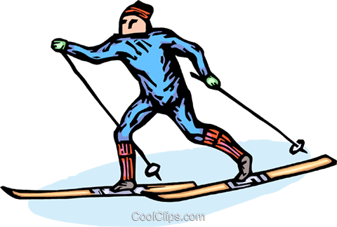 Cross-country Skier - Skier Turns (480x324), Png Download