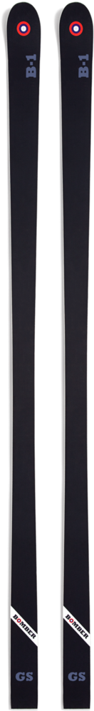 1 Gs Race Ski - Wood (279x1023), Png Download
