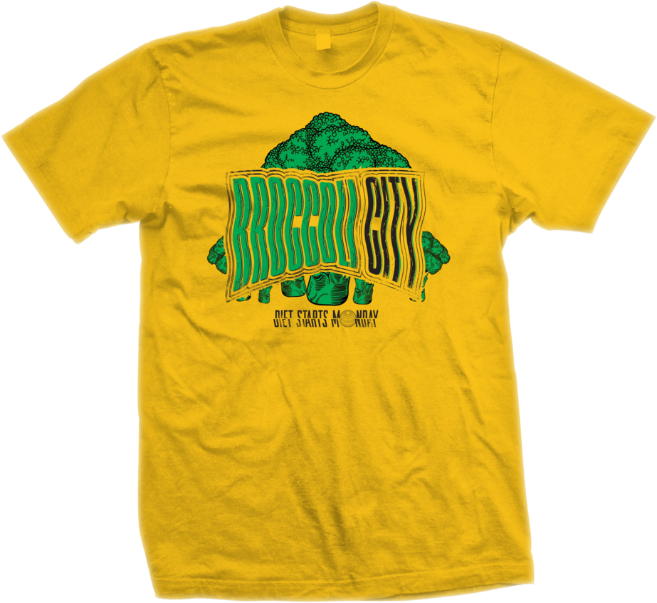 Broccoli City X Diet Yellow (1000x1000), Png Download