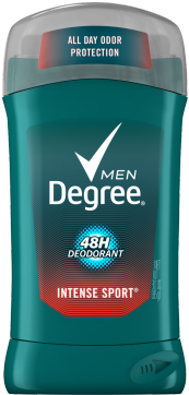 Degree Men Intense Sport Deodorant Stick 3oz - Degree Cool Rush Deodorant (400x385), Png Download
