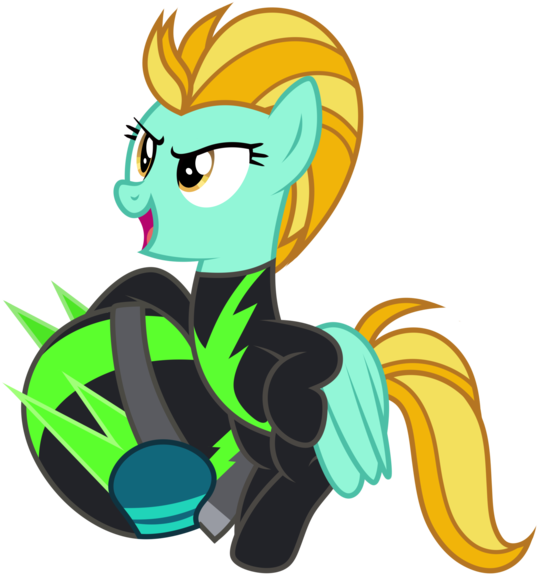 Artist Needed, Lightning Dust, Safe, Simple Background, - My Little Pony Washouts (542x600), Png Download