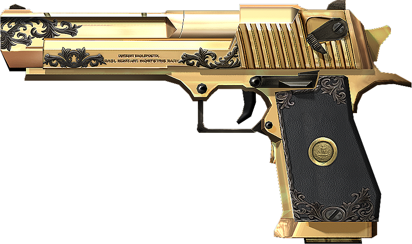 Pistola De Ouro Png - Desert Eagle Ouro Png (839x496), Png Download