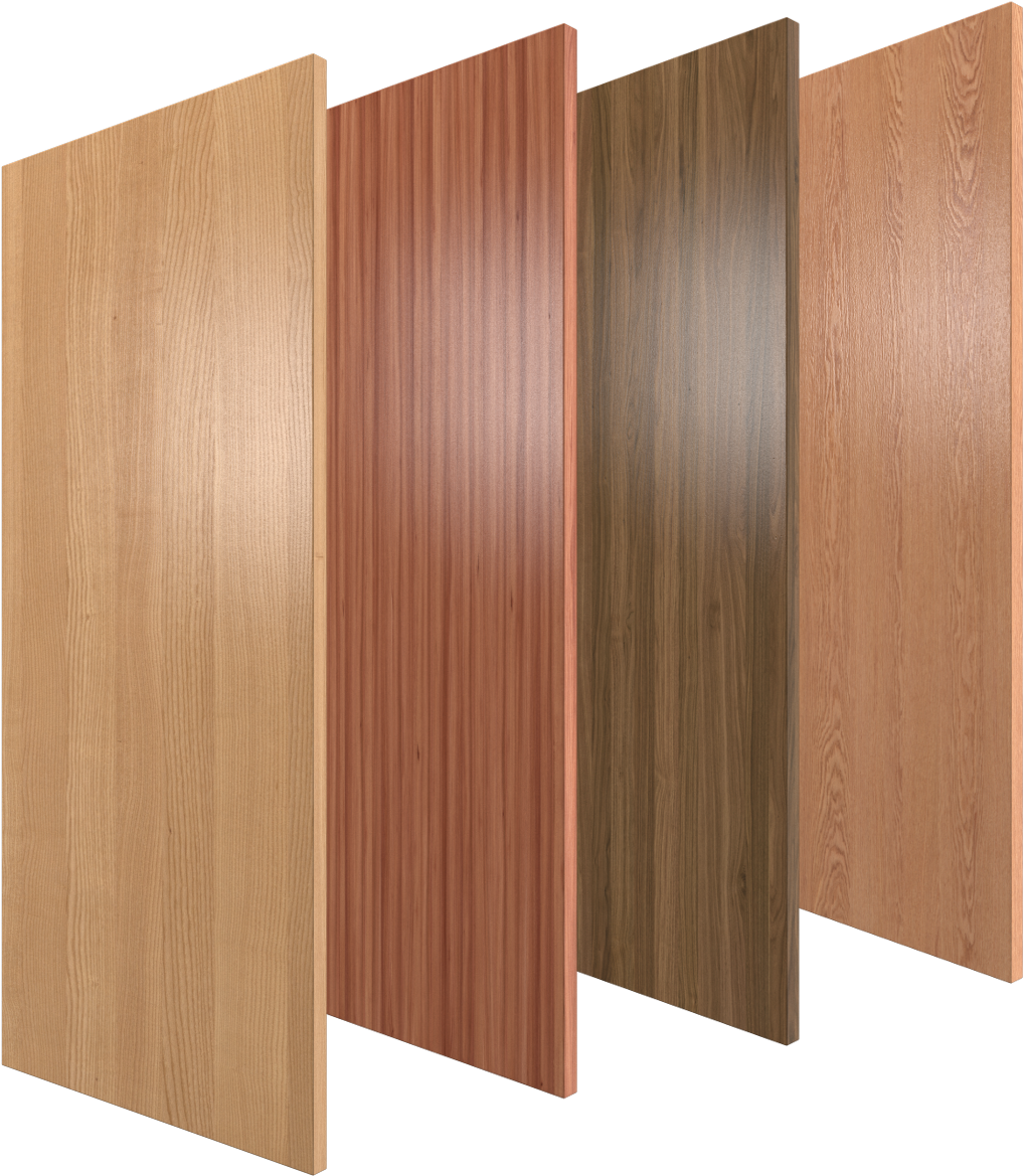The Options For Hardwood Veneer Faces Are Aa, A, And - Solid Core Wood Door (1095x1195), Png Download