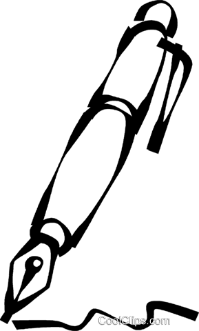 Fountain Pen Royalty Free Vector Clip Art Illustration - Professional Development (289x480), Png Download