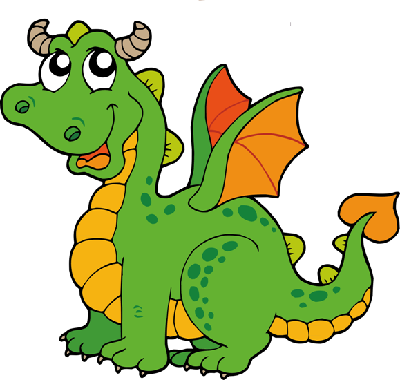 Green Dragon Clip Art (579x550), Png Download