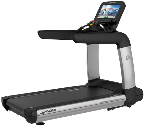 Image - Life Fitness Platinum Club Series Treadmill (500x500), Png Download