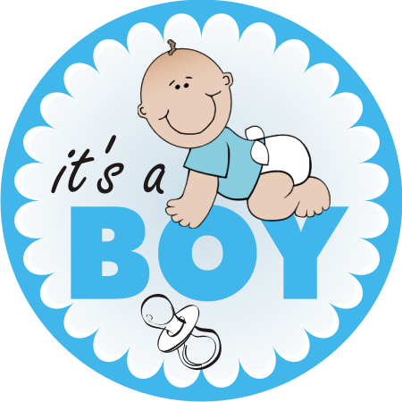 Its A Girl Cupcake Toppers (450x450), Png Download
