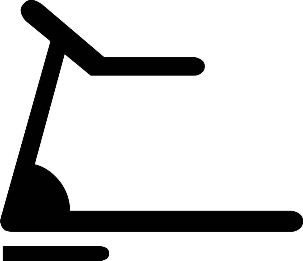 Png File - Treadmill (981x844), Png Download