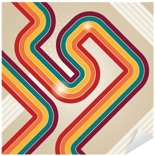 Lineas Retro (400x400), Png Download