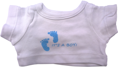It's A Boy 16" T-shirt - Infant (385x385), Png Download