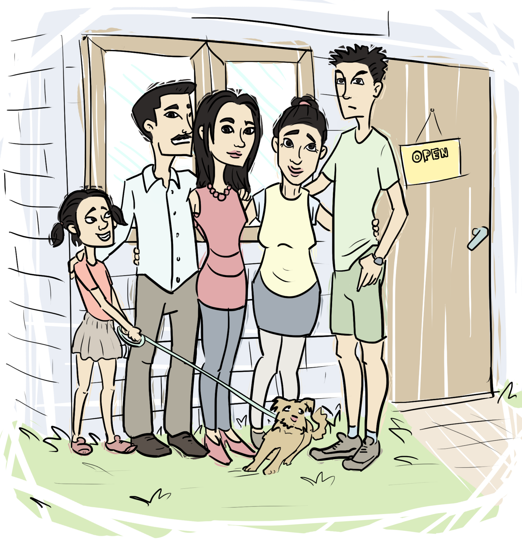 A Family Affair - Clip Art (1677x1746), Png Download