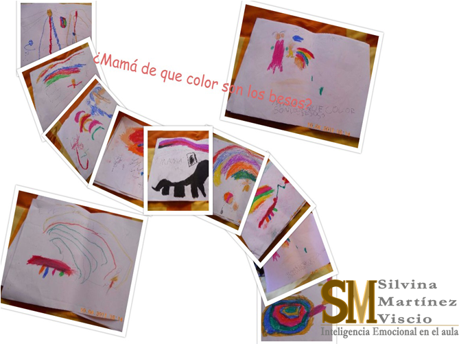 ¿mamá De Qué Color Son Los Besos - Creative Arts (800x500), Png Download