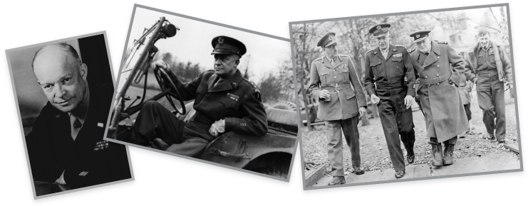 Eisenhower World War 2 Photos - Ike By Michael Korda (746x296), Png Download