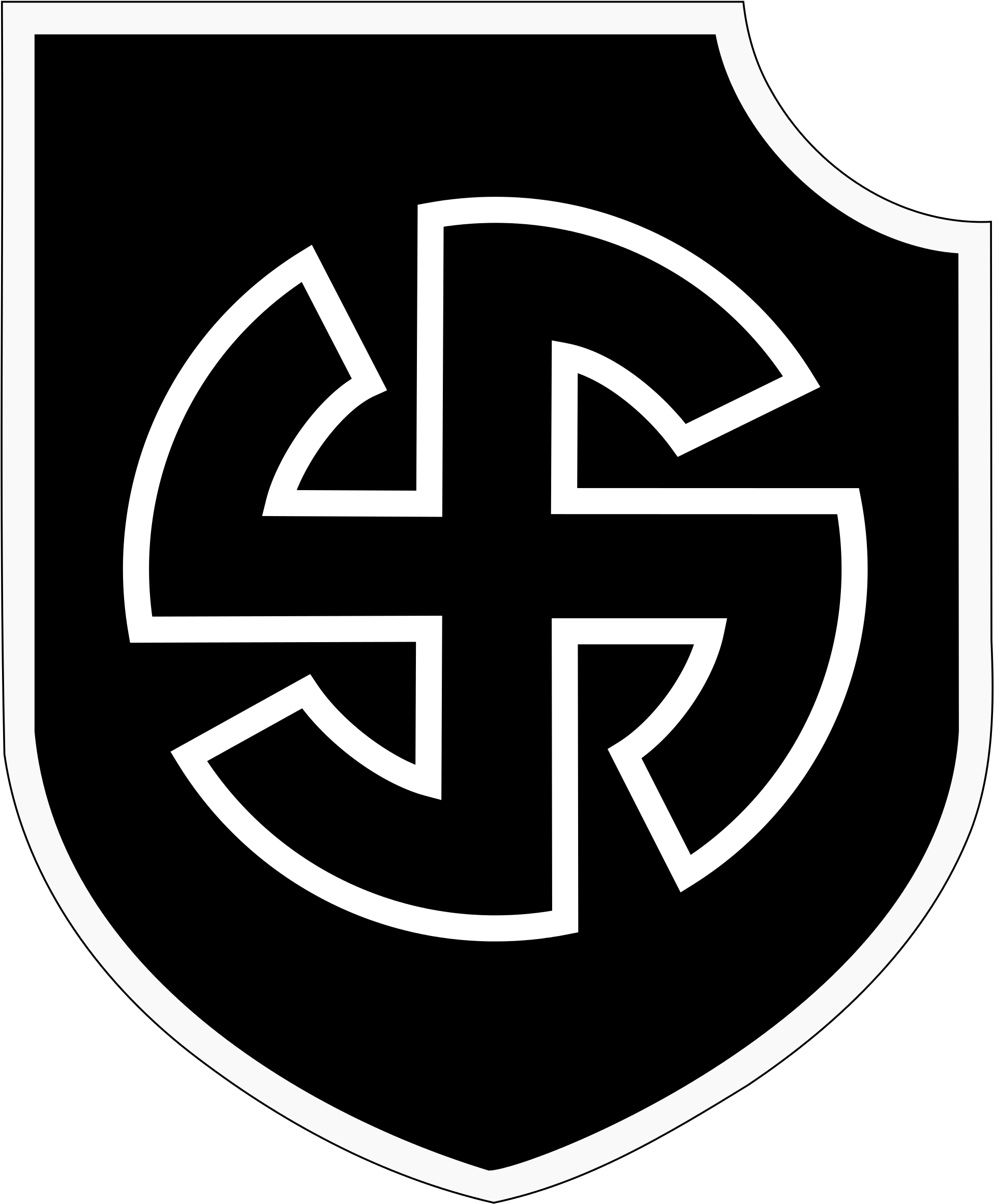 5th Ss Division Logo - Wiking Ss (2000x2410), Png Download