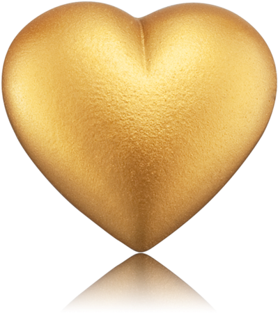 Sound Ball Heart Gold - Thomas Sabo Best Mom Charm White 925 Sterling Silver (768x768), Png Download