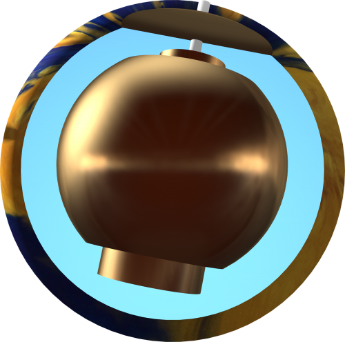 Game Breaker 2 Gold - Gamebreaker 2 Gold Bowling Ball (500x496), Png Download