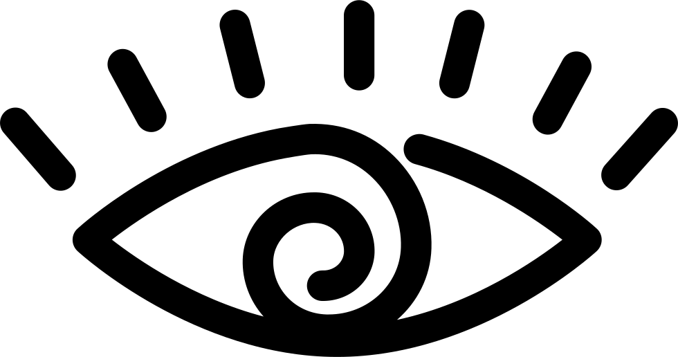 Eyes Cartoon Variant Outline - City In A Bulb (980x516), Png Download