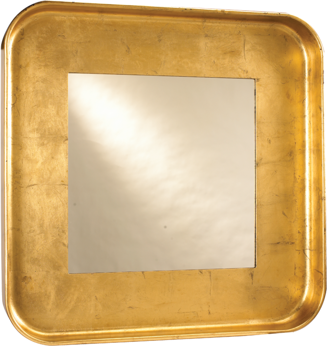Save 30% - French Heritage Round/square Mirror; Gold (800x800), Png Download