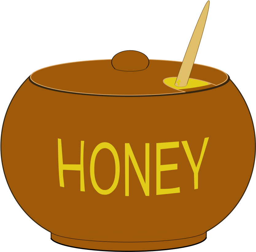 This Free Icons Png Design Of Honey Pot (2400x3394), Png Download