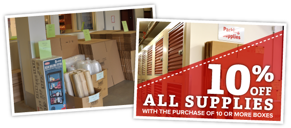 We Offer The Best Selection Of Boxes And Moving Supplies - Target Self Storage (590x276), Png Download